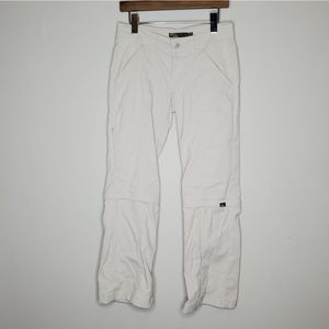 Prana Convertible Nylon Blend Hiking Pants Size 0 Khaki.Purchased,never worn